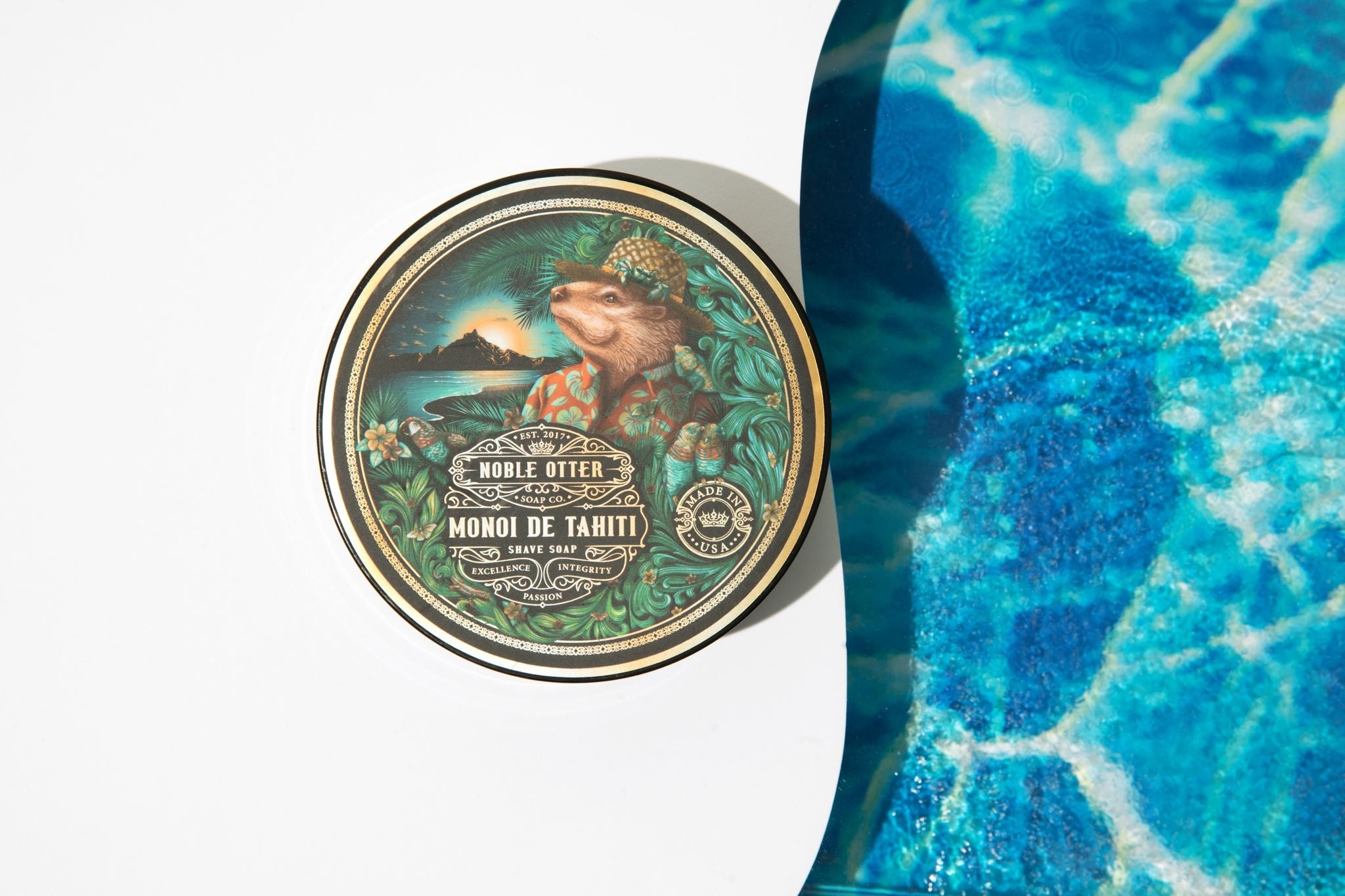 Monoi de Tahiti Shave Soap by Noble Otter
