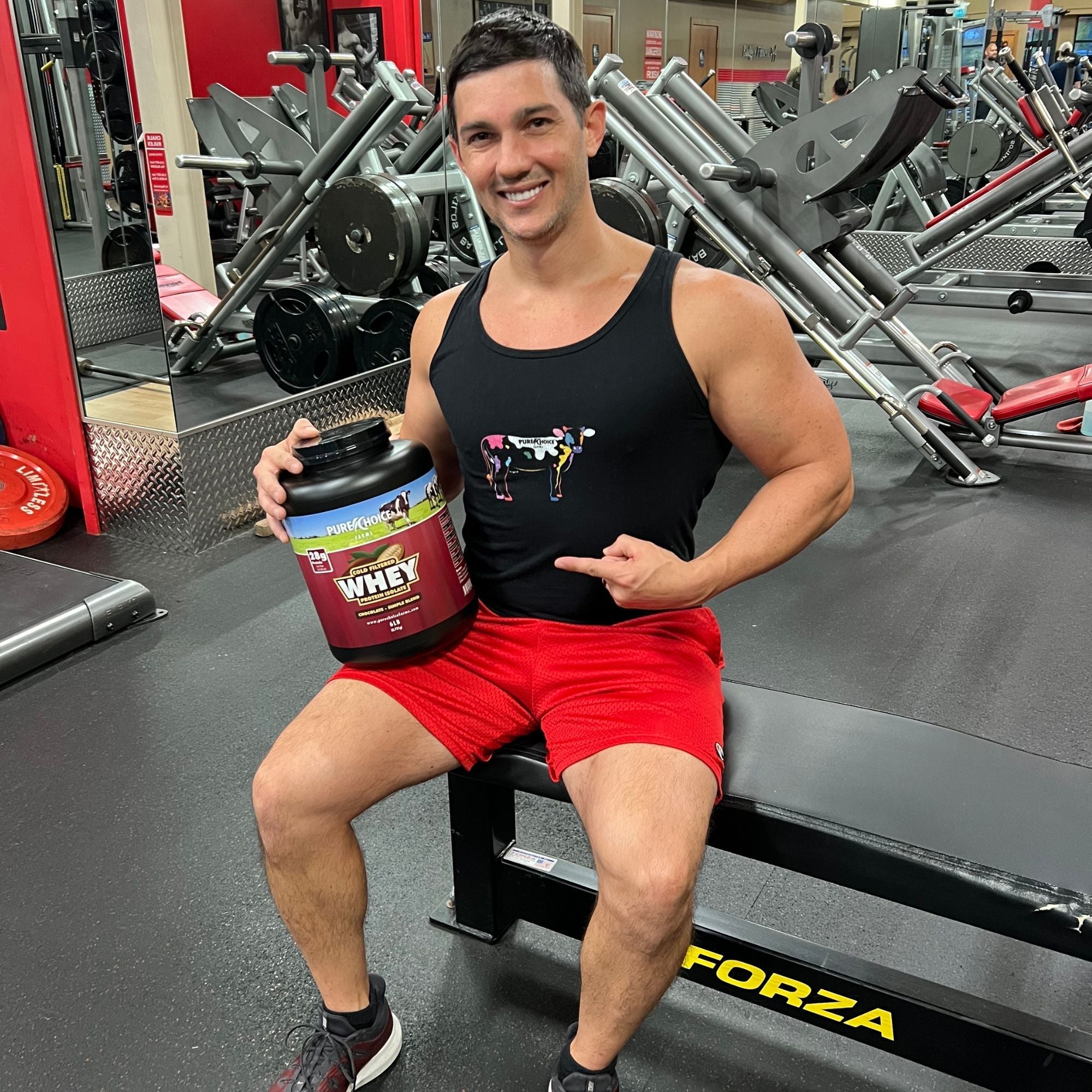 Whey Protein Isolate Chocolate by Pure Choice Farms