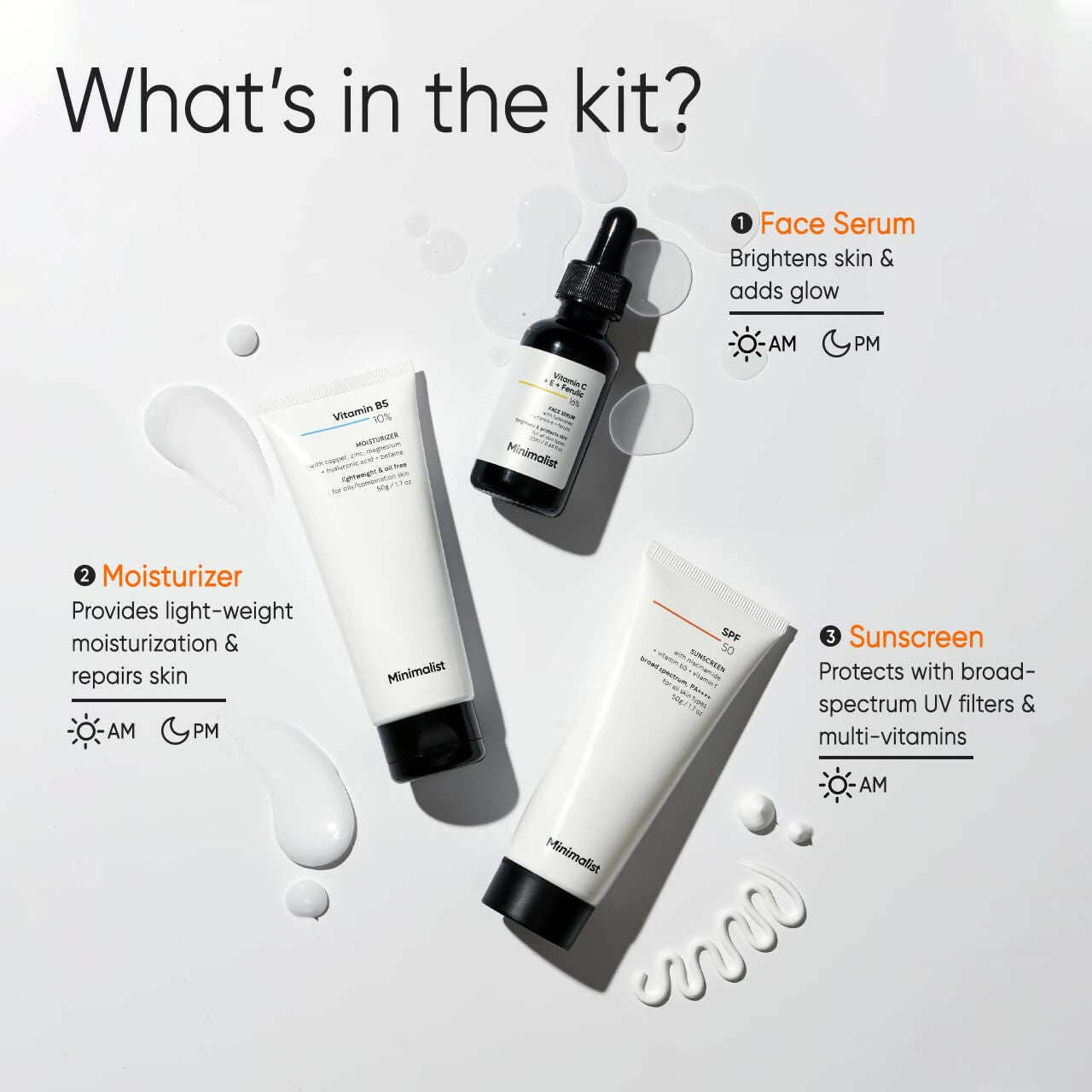 Minimalist Glow & Protect Skincare Kit by Dista