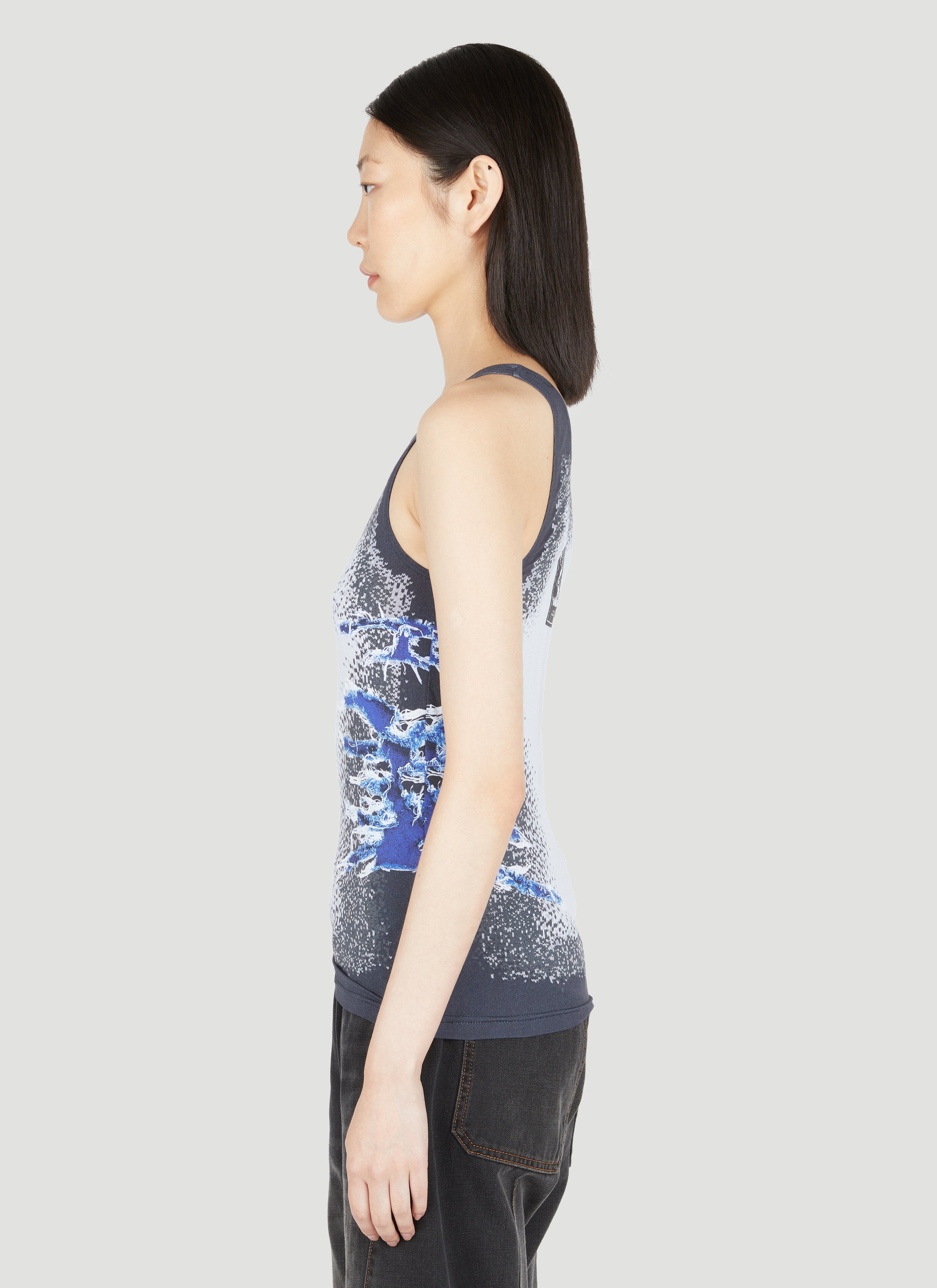 Y/Project Women Whisker Print Tank Top