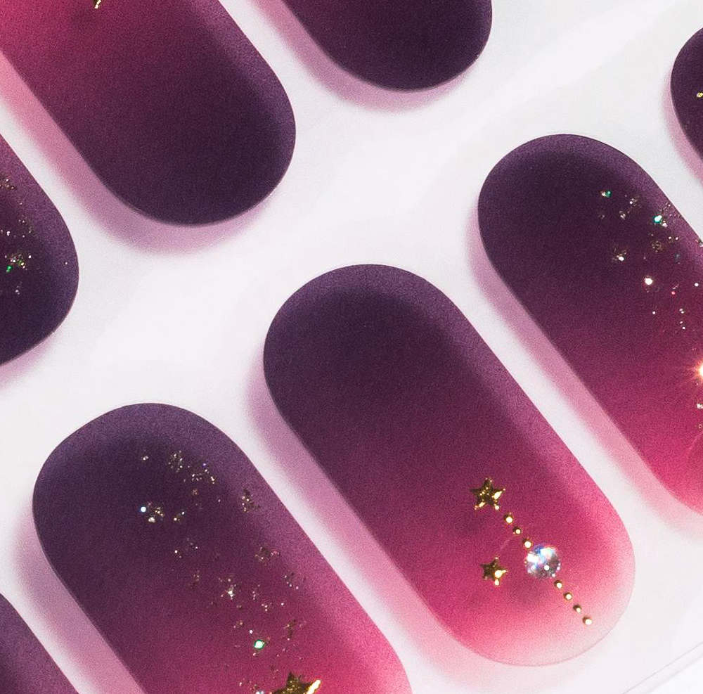 Sparkle Light Gel Nails by Candied Nails