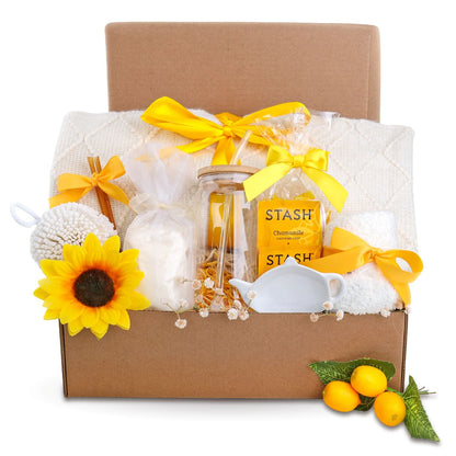 My Sunshine Self Care Gift Box by Alder Creek Gift Baskets