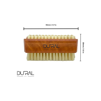Dural Plywood hand &amp; nail brush with pure Tampico fiber - 4/6 rows by Pasteur Pharmacy