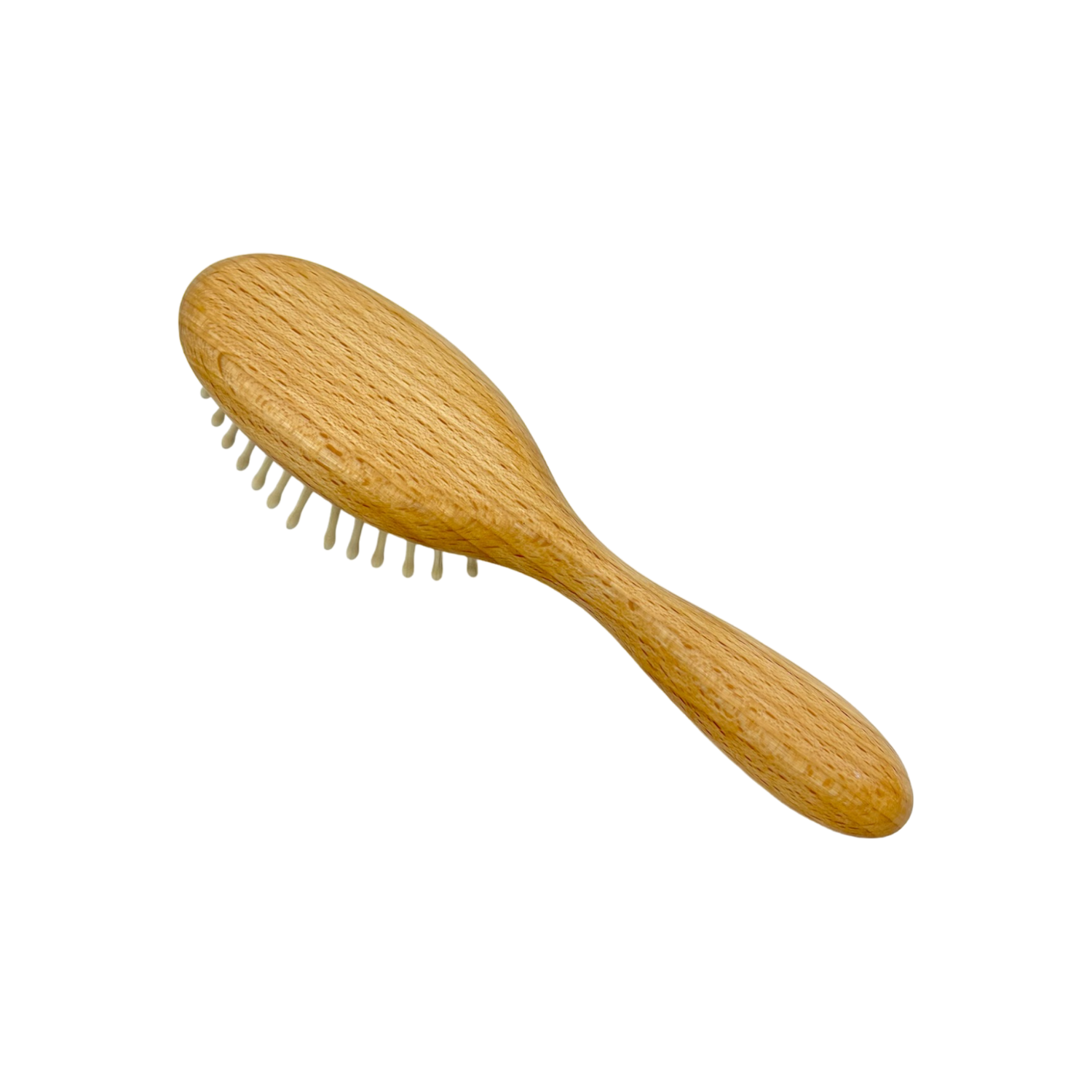 Dural Beech wood rubber cushion hair brush with wooden pins by Pasteur Pharmacy