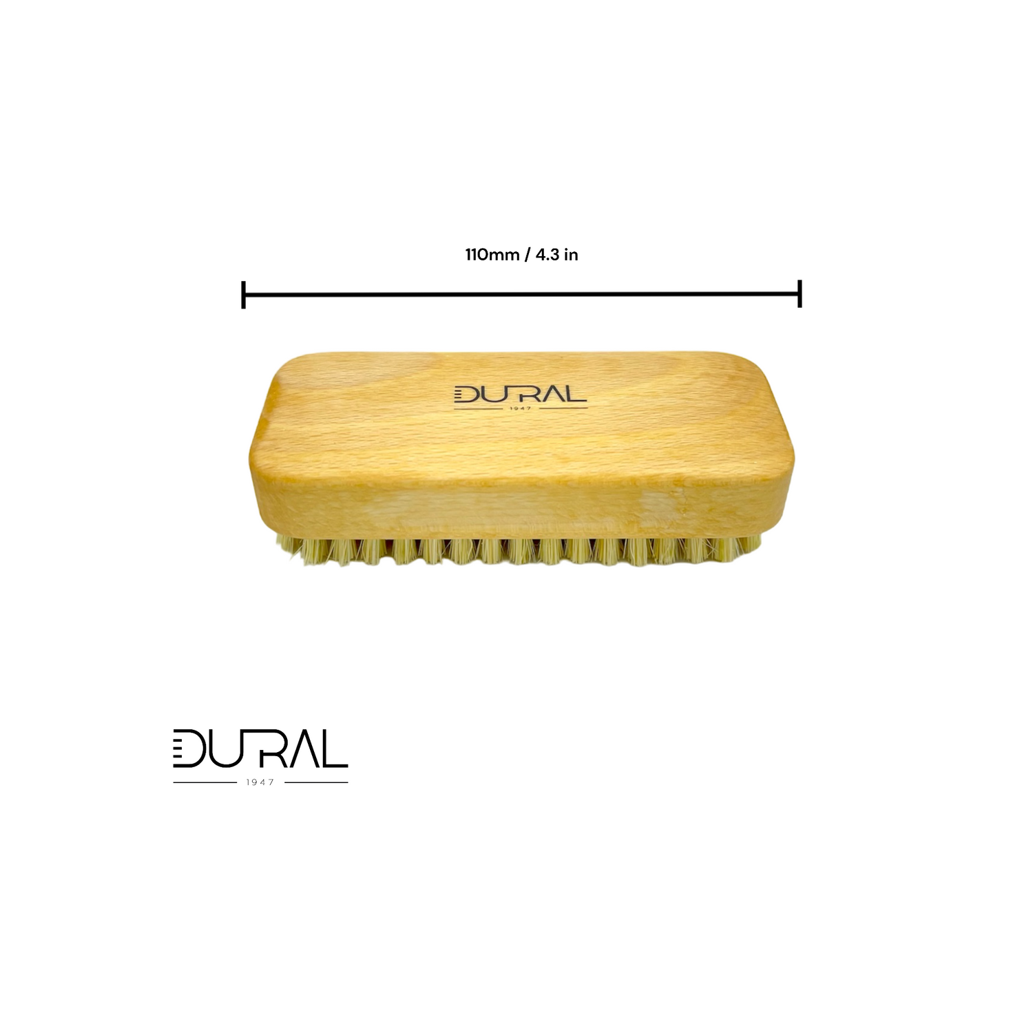 Dural Beech Wood Craftsman Hand &amp; Nails Brush - 6 Rows by Pasteur Pharmacy