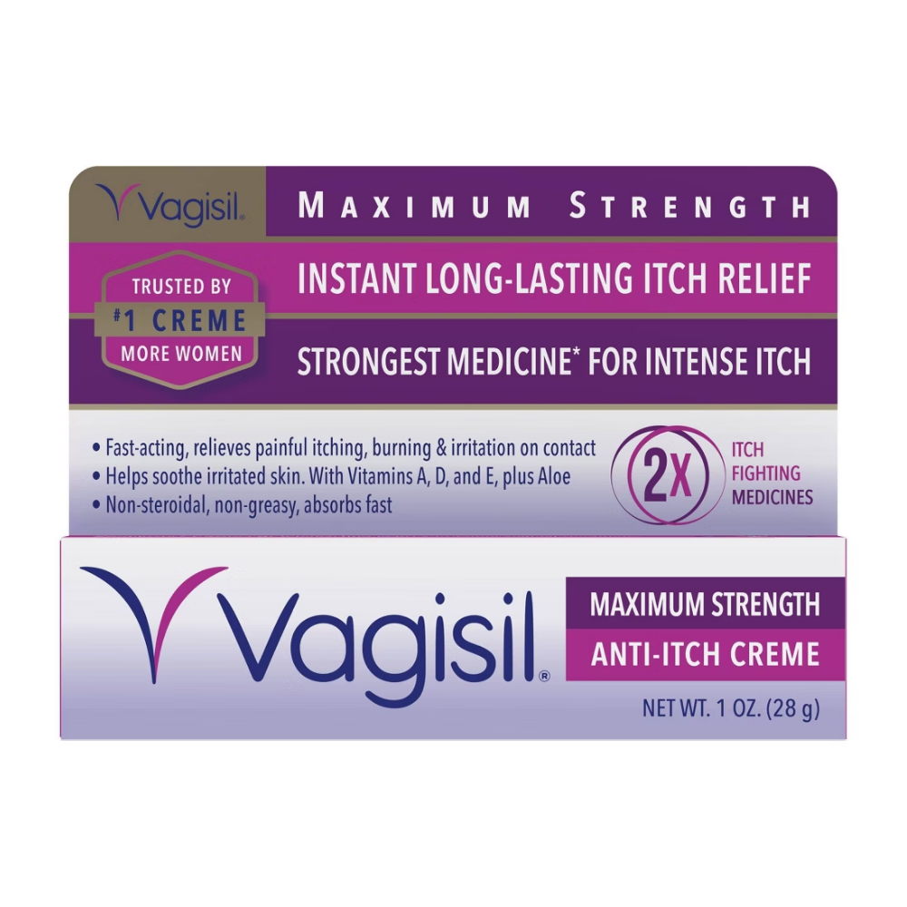 Vagisil Maximum Strength Feminine Anti-Itch Cream (1 oz) by Farmacias Savia
