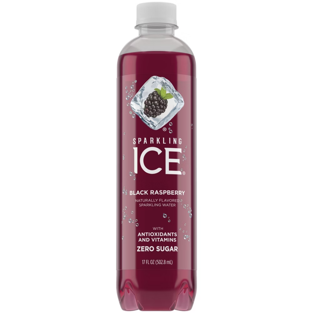 Sparkling Ice Black Raspberry Flavored Sparkling Water (17oz) by Farmacias Savia