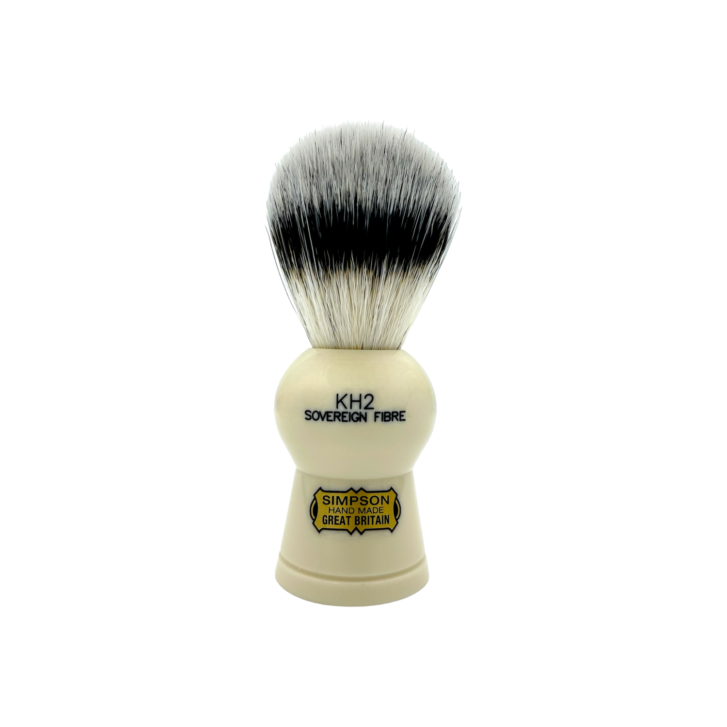 Simpson Keyhole 2 Sovereign Grade Synthetic Fibre Shaving Brush by Pasteur Pharmacy