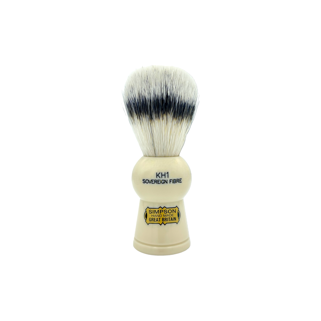 Simpson Keyhole 1 Sovereign Grade Synthetic Fibre Shaving Brush by Pasteur Pharmacy