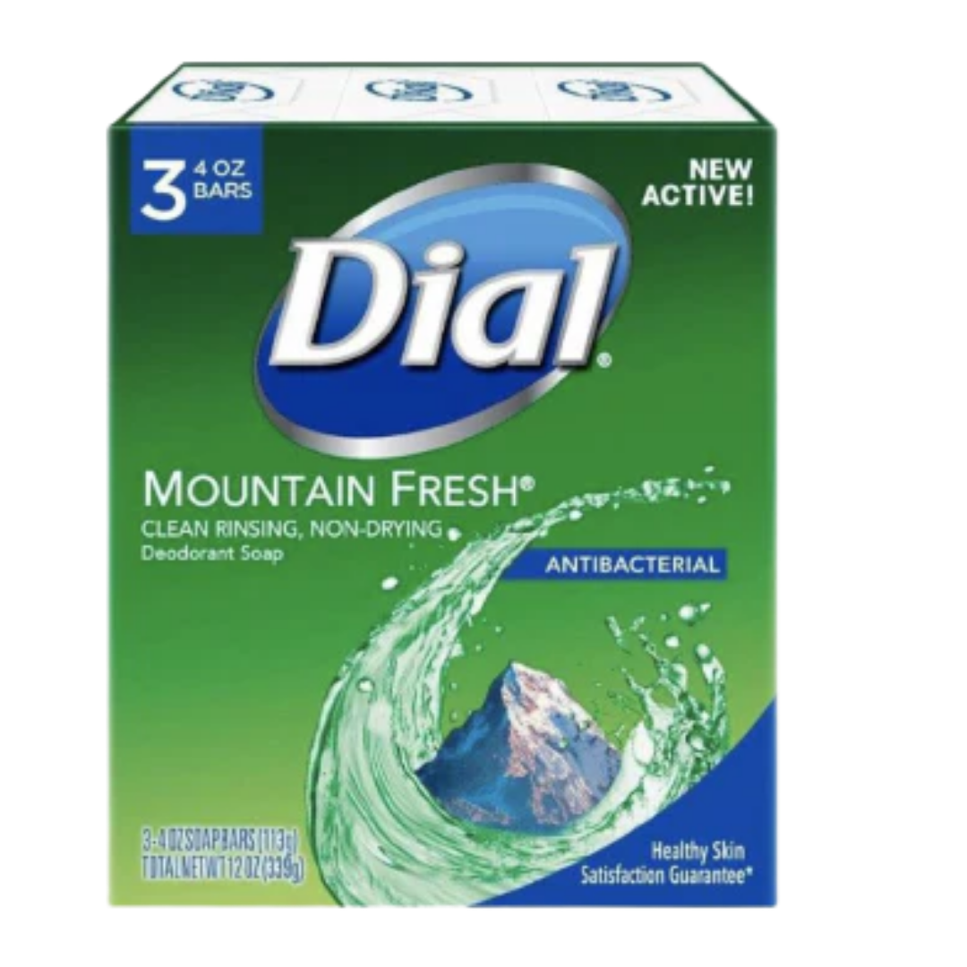 Dial Bar Soap Variety Pack (3 Bars, 4oz Each) by Farmacias Savia