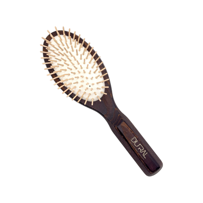 Dural Thermo-wood rubber cushion hair brush with wooden pins by Pasteur Pharmacy