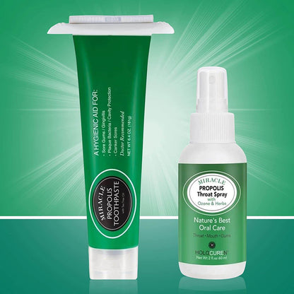 Holocuren Miracle Propolis Throat Spray with Echinacea &amp; 7 Herbs – 2 oz by HOLOCUREN - Official Website