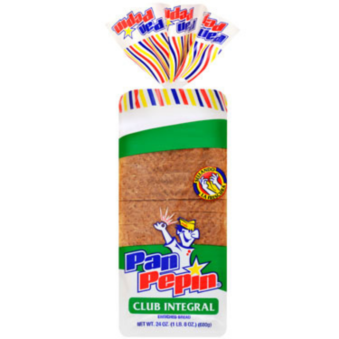 Pan Pepín Whole Wheat Bread (24oz) by Farmacias Savia
