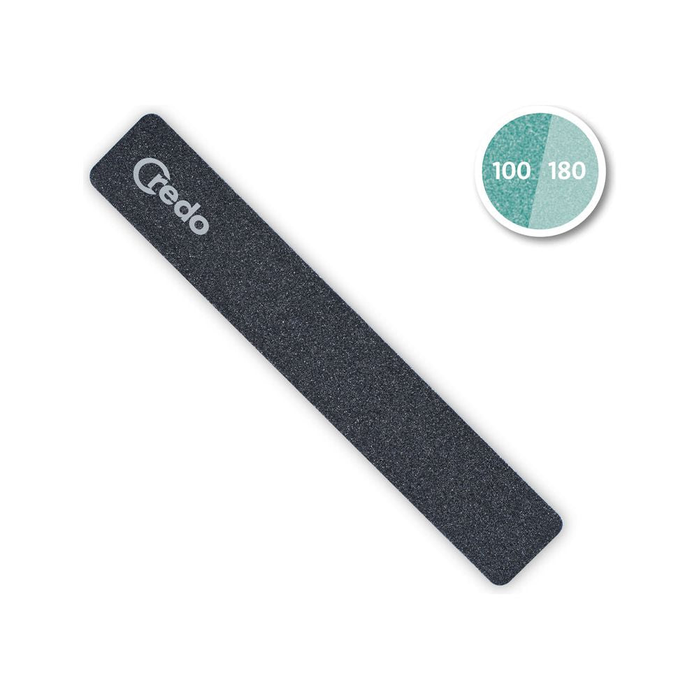 Credo Solingen Professional File 180 mm,/False Nails Black - 16 Oz by Pasteur Pharmacy