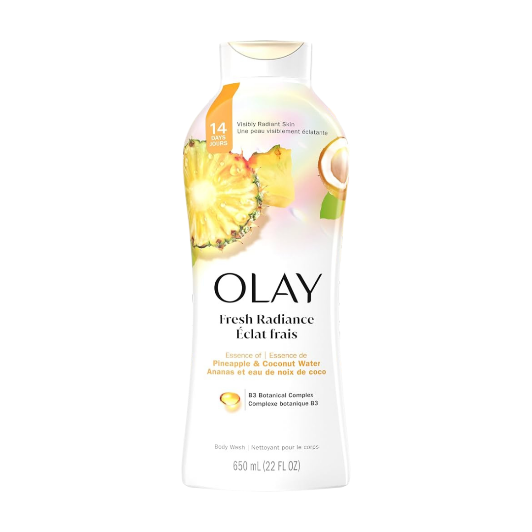 Olay Fresh Radiance Body Wash Pineapple &amp; Coconut Water (22oz) by Farmacias Savia