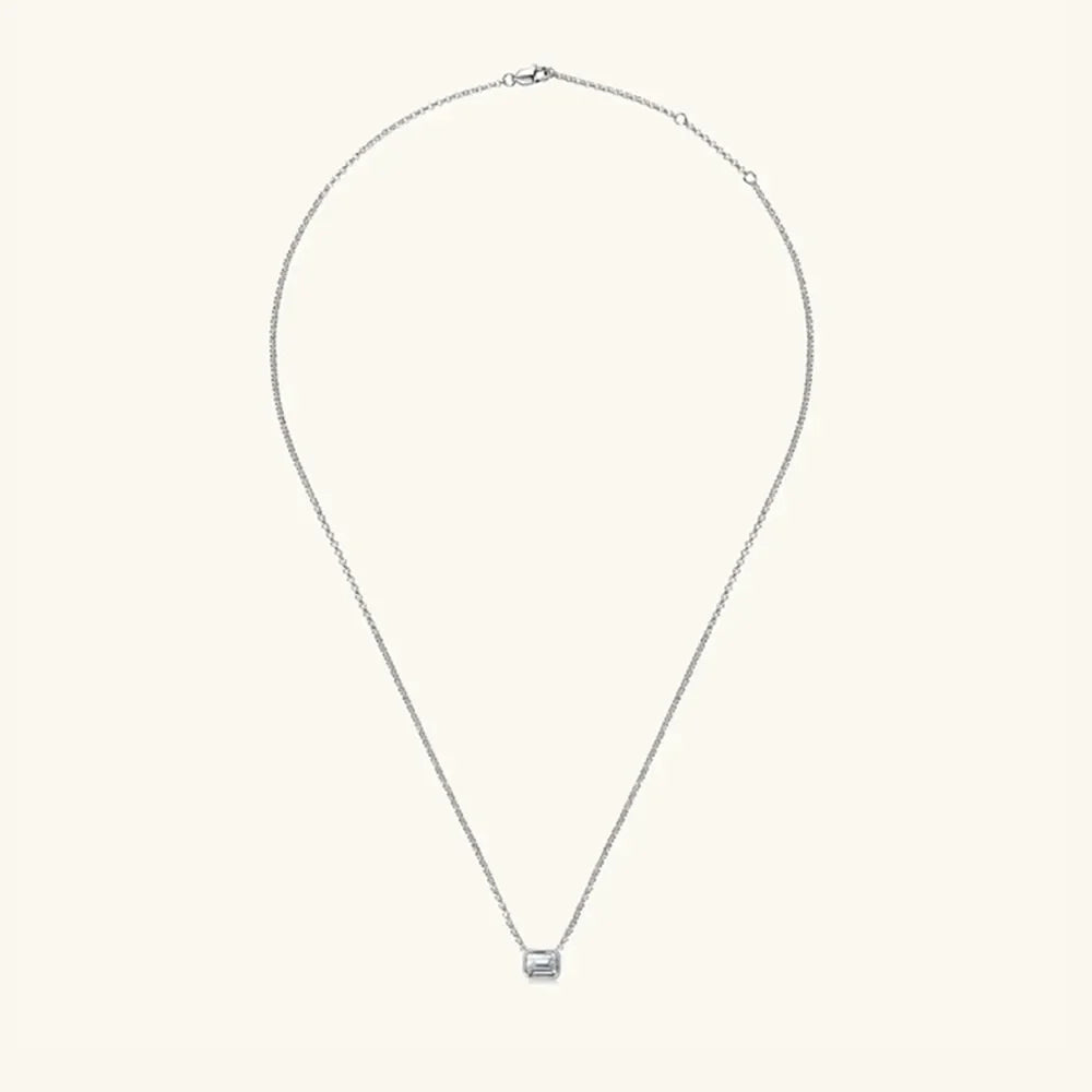 1 Carat Sparkala™ 925 Sterling Silver Pendant Necklace by Sparkala