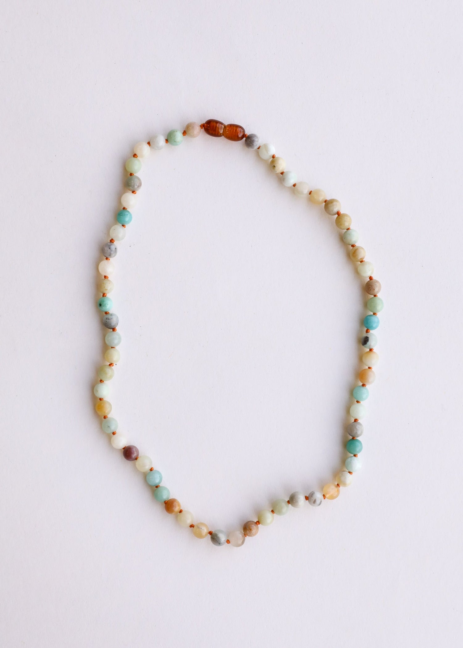 Natural Amazonite Gemstone || Beaded Necklace by CanyonLeaf