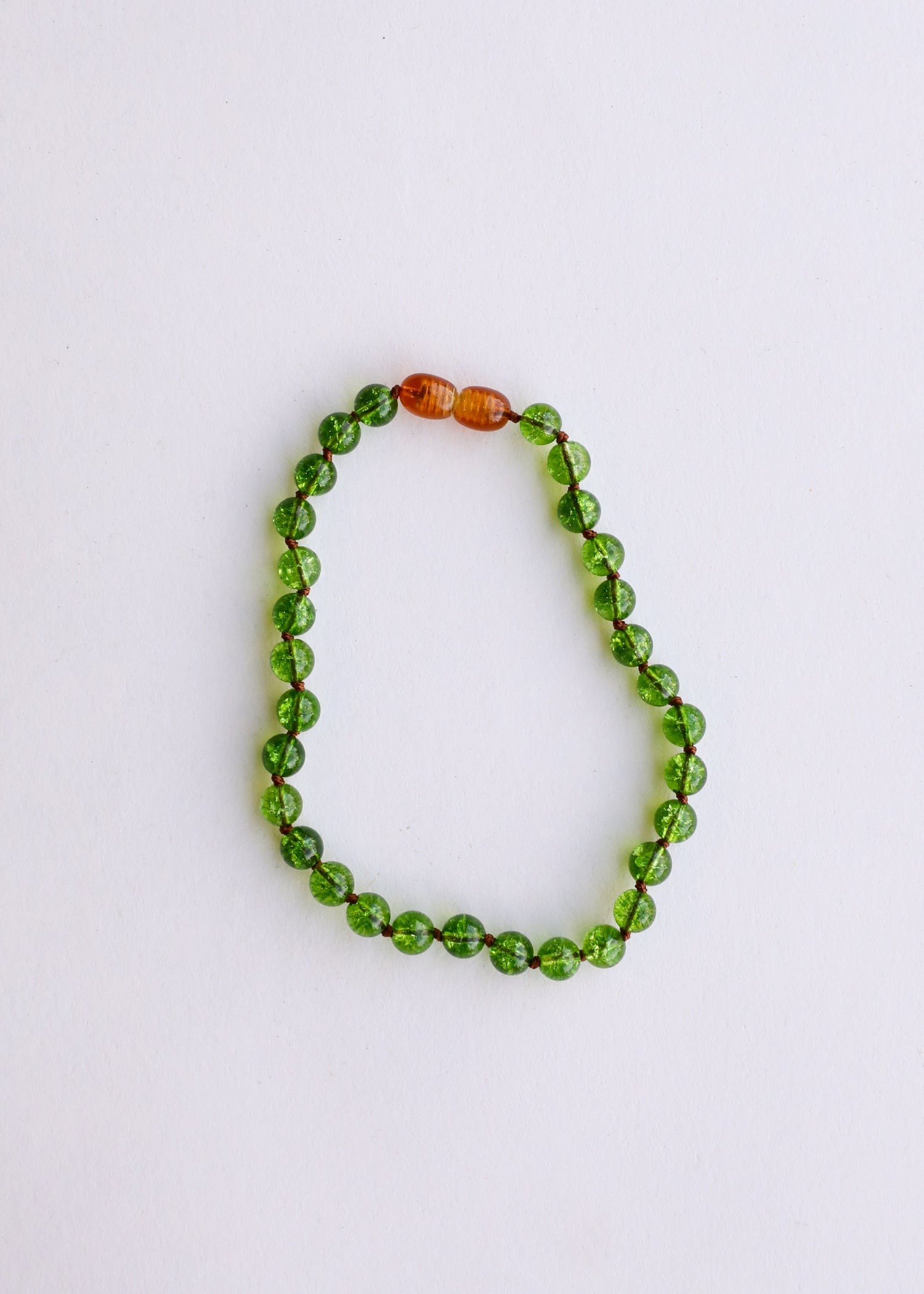 Pure Gemstone + Peridot || Anklet or Bracelet by CanyonLeaf