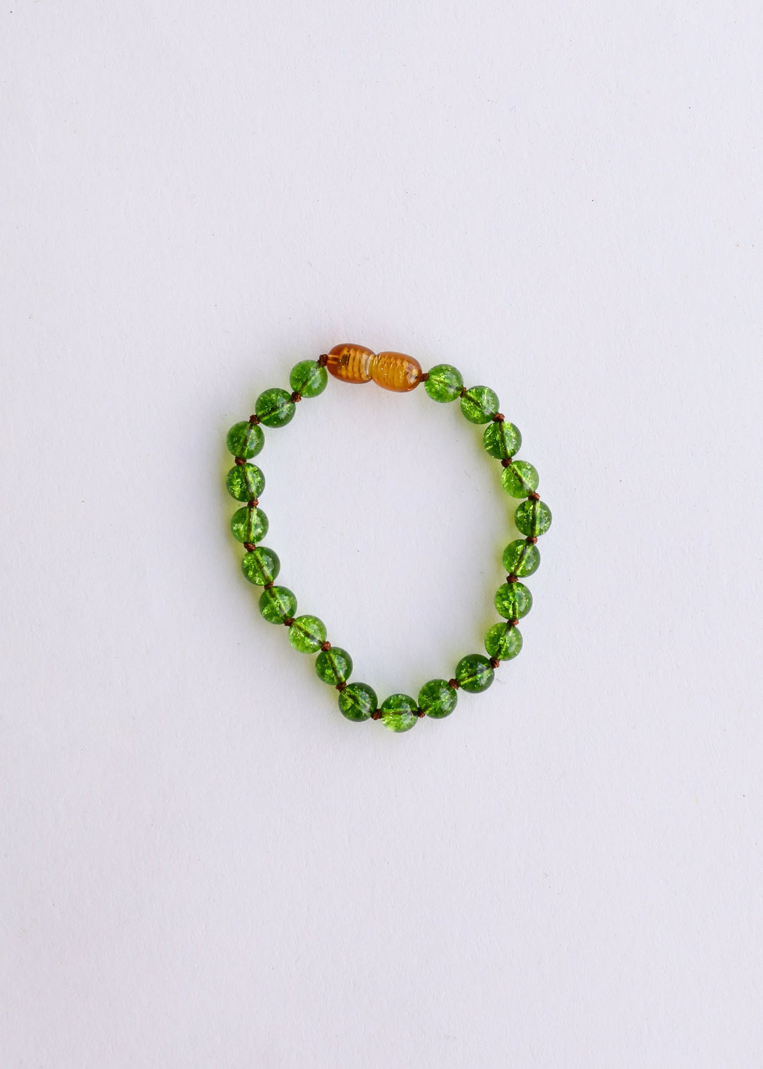 Pure Gemstone + Peridot || Anklet or Bracelet by CanyonLeaf