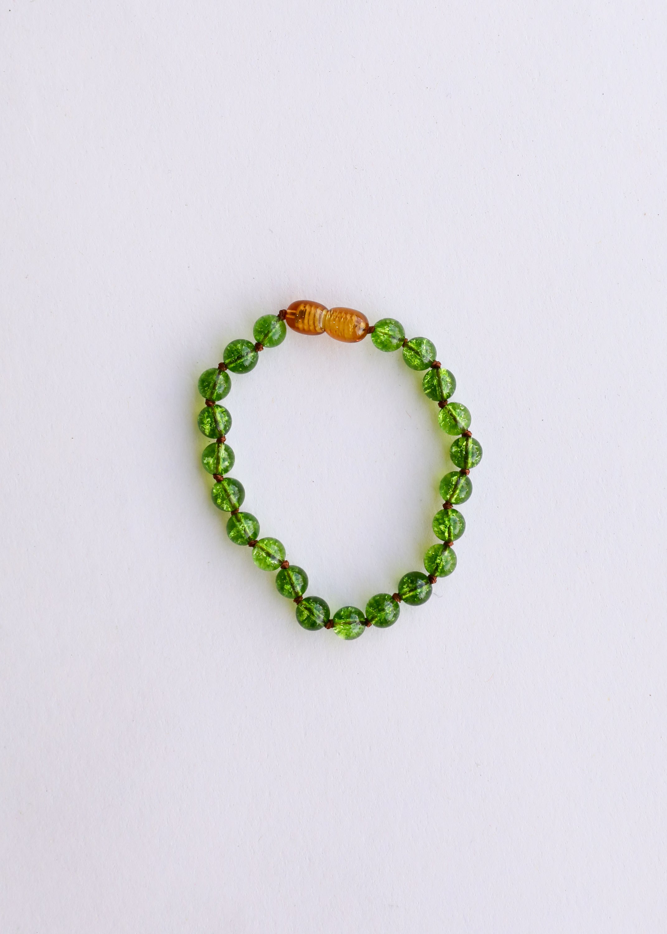 Pure Gemstone + Peridot || Anklet or Bracelet by CanyonLeaf