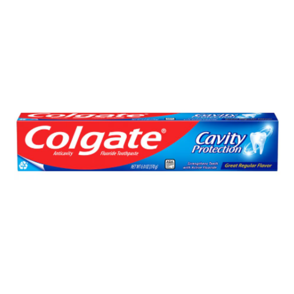 Colgate Cavity Protection Toothpaste with Fluoride (8.0 oz) by Farmacias Savia