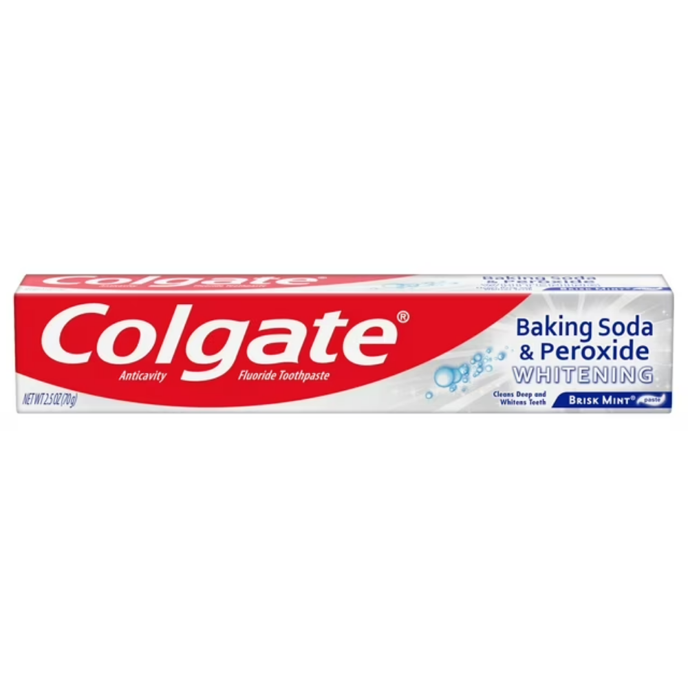 Colgate Baking Soda and Peroxide Whitening Toothpaste (2.5oz) by Farmacias Savia