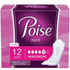 Poise Fresh Protection Maximum Long Pads (12 Pads) by Farmacias Savia