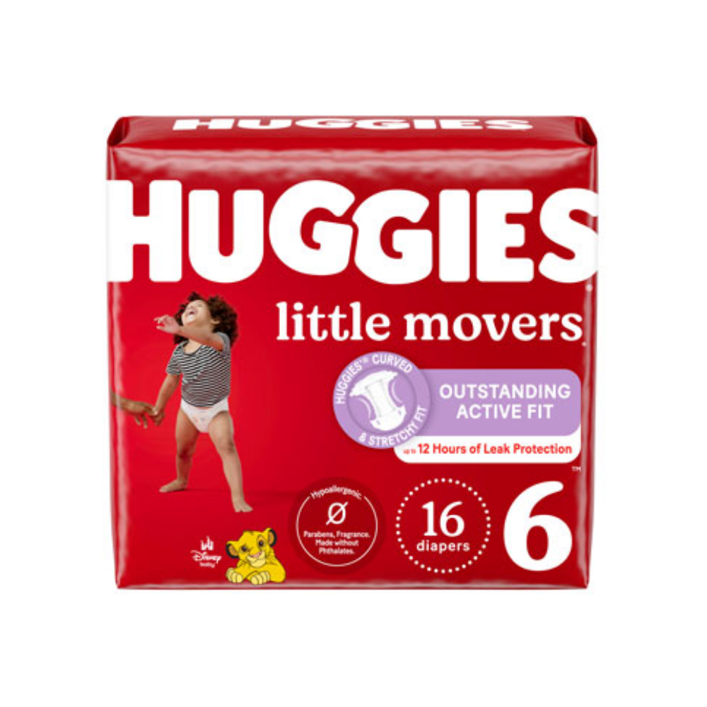 Huggies Little Movers 6 (16 pcs) by Farmacias Savia