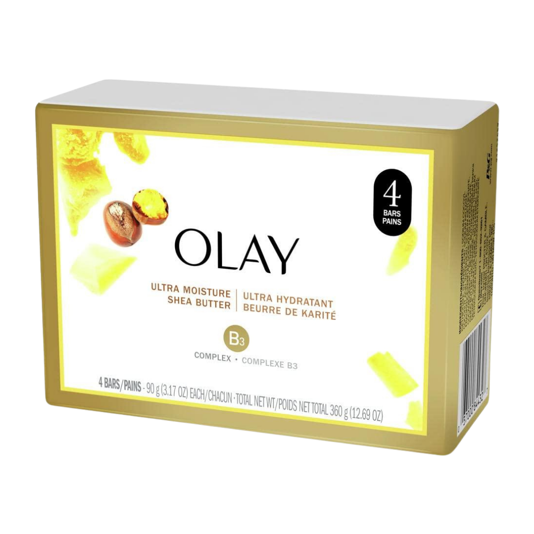 Olay Beauty Bars Shea Butter &amp; Niacinamide (4 Bars) by Farmacias Savia