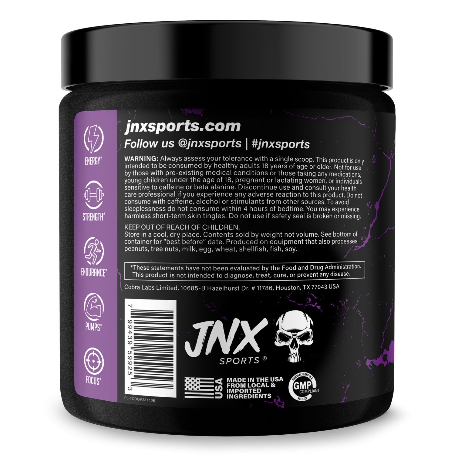 The Curse! Pre-Workout by JNX Sports