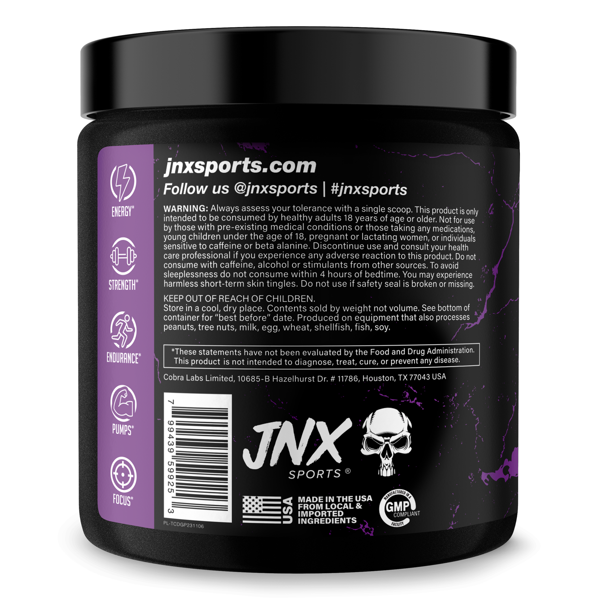 The Curse! Pre-Workout by JNX Sports
