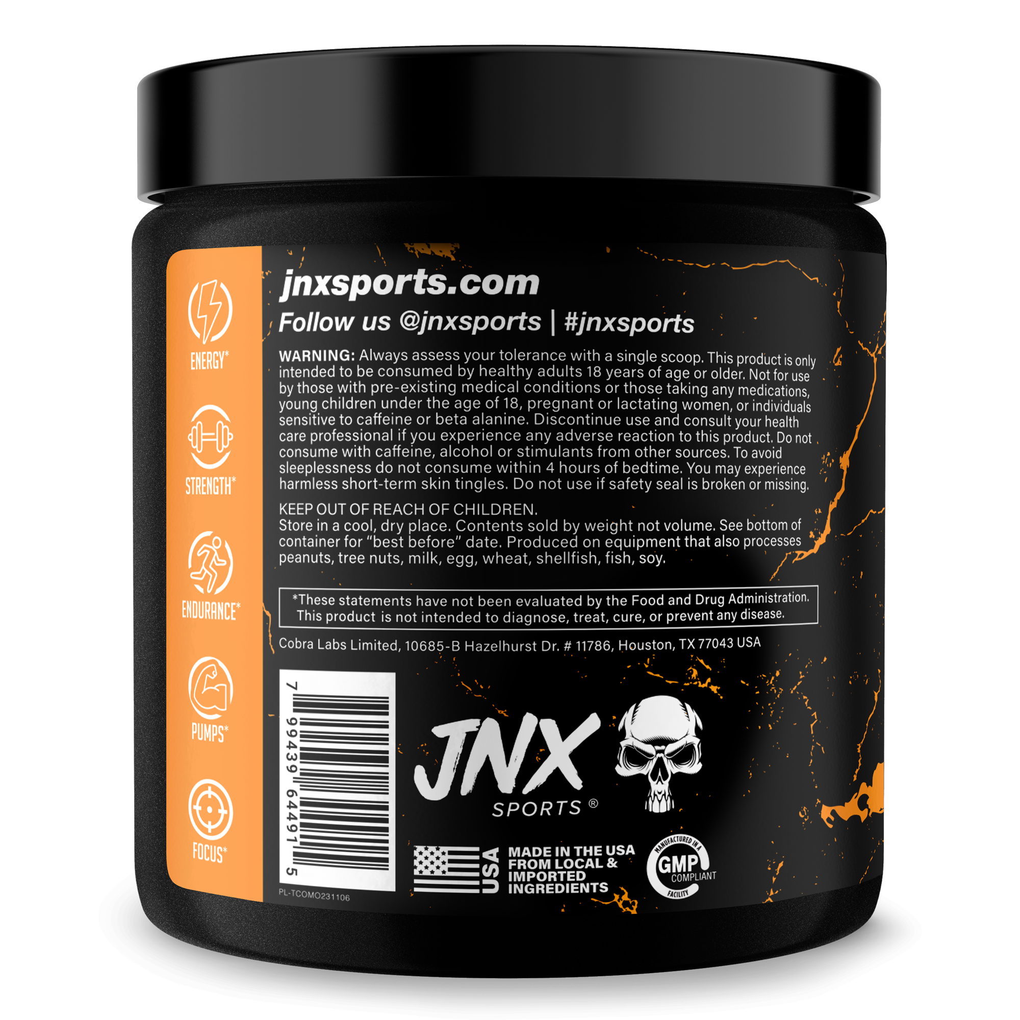 The Curse! Pre-Workout by JNX Sports