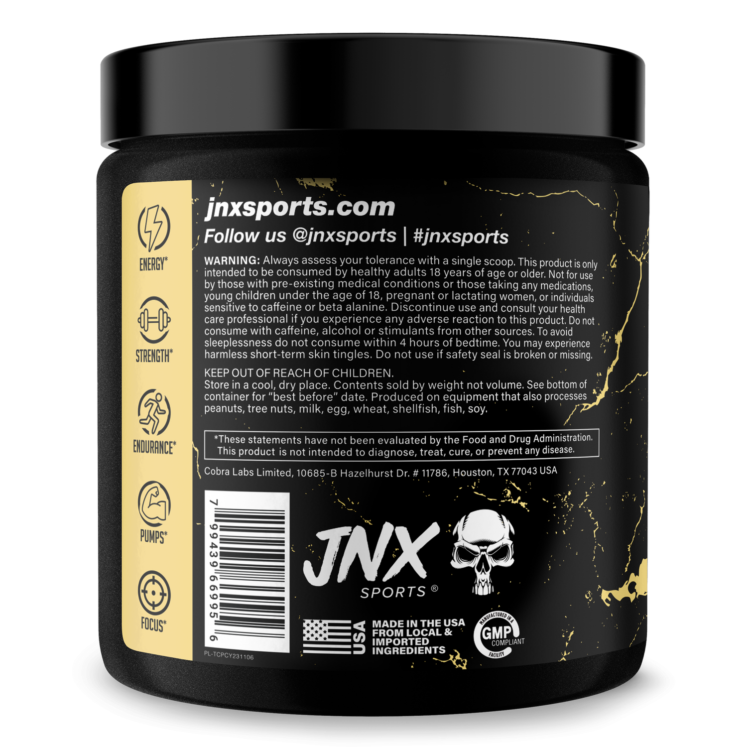 The Curse! Pre-Workout by JNX Sports