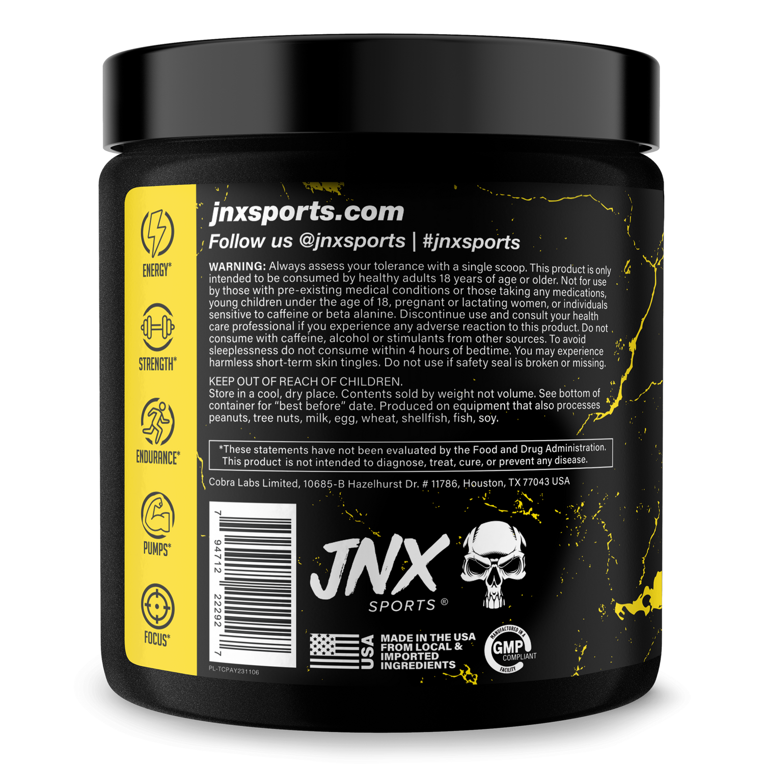 The Curse! Pre-Workout by JNX Sports