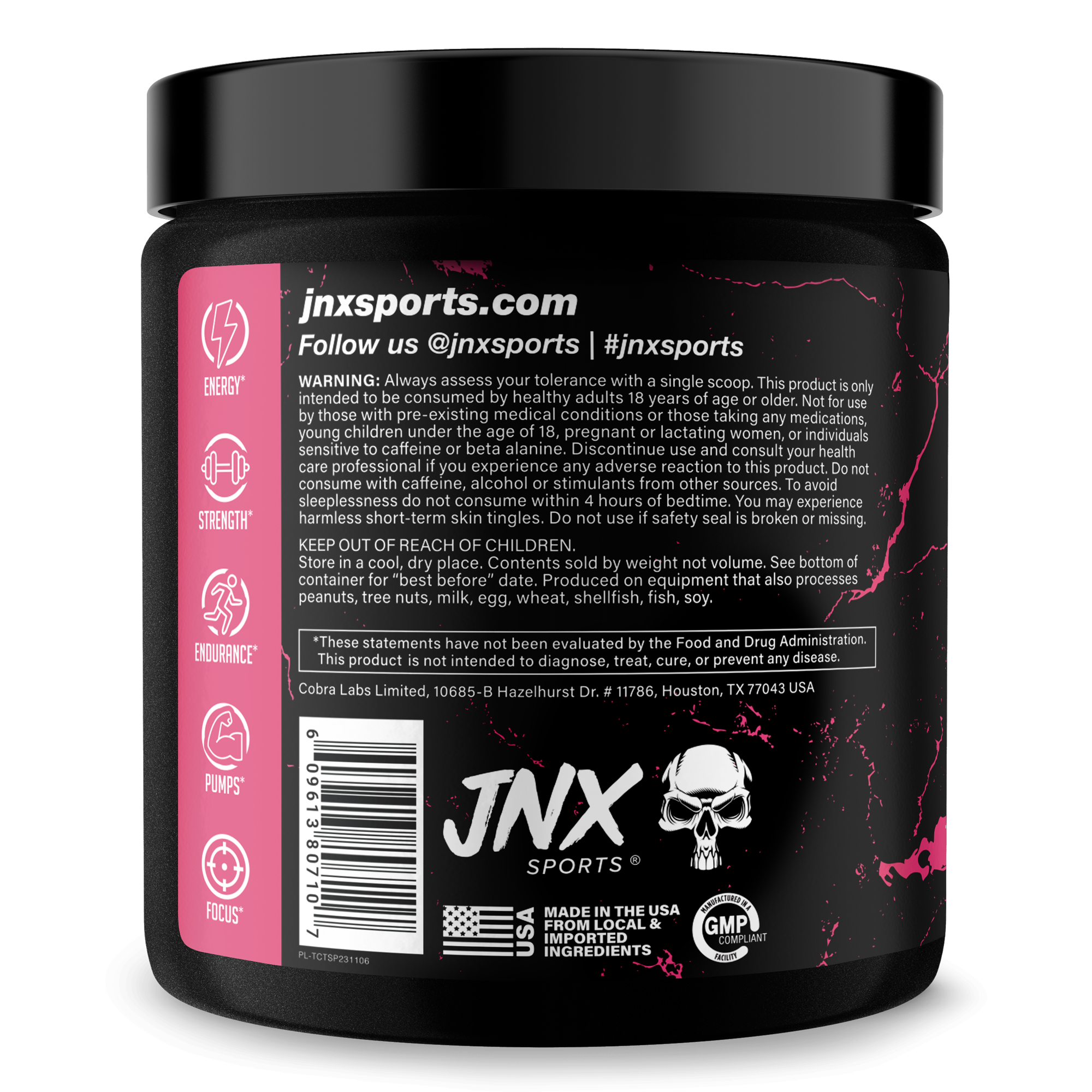 The Curse! Pre-Workout by JNX Sports