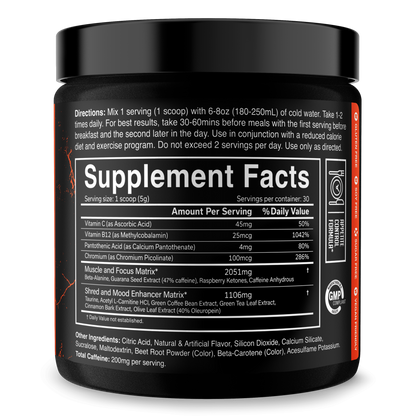 The Ripper! Fat Burner by JNX Sports