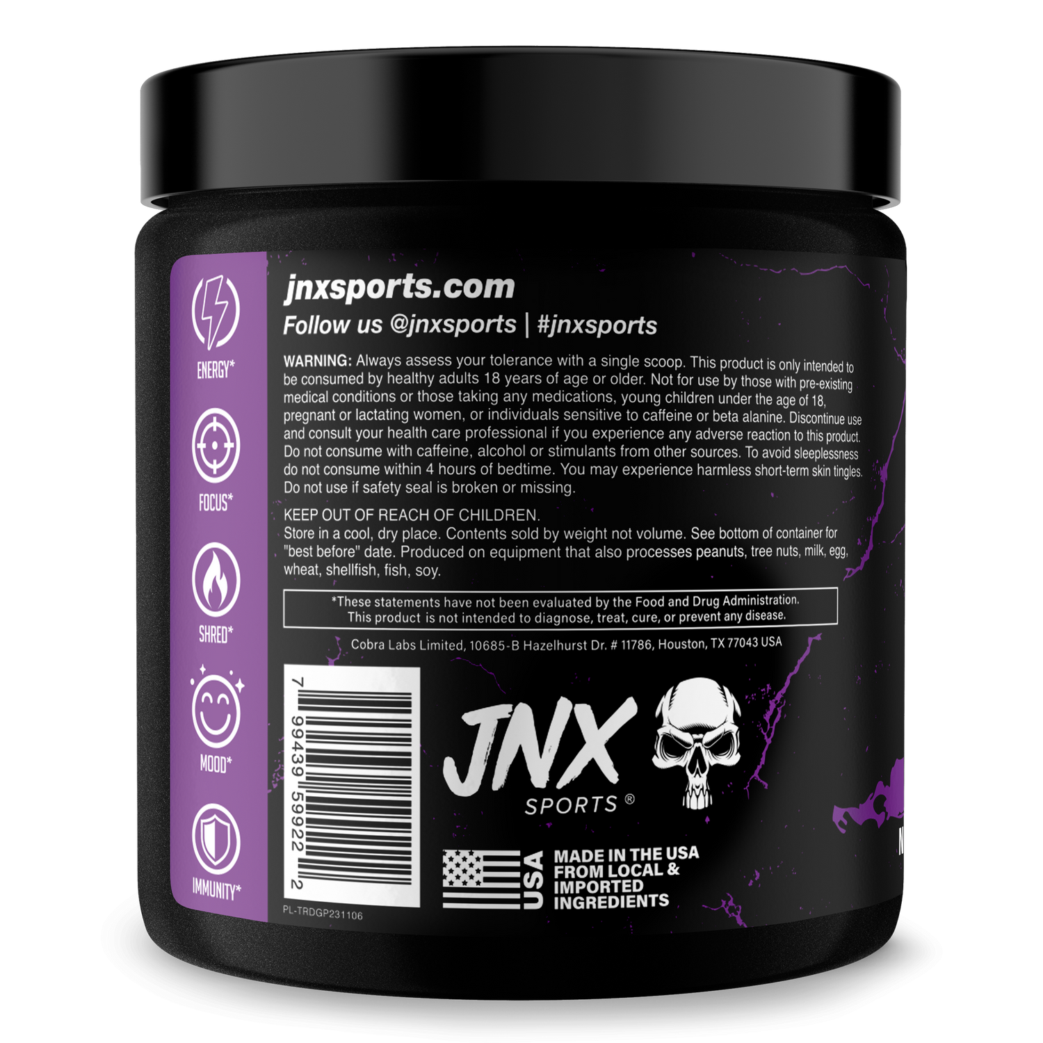 The Ripper! Fat Burner by JNX Sports