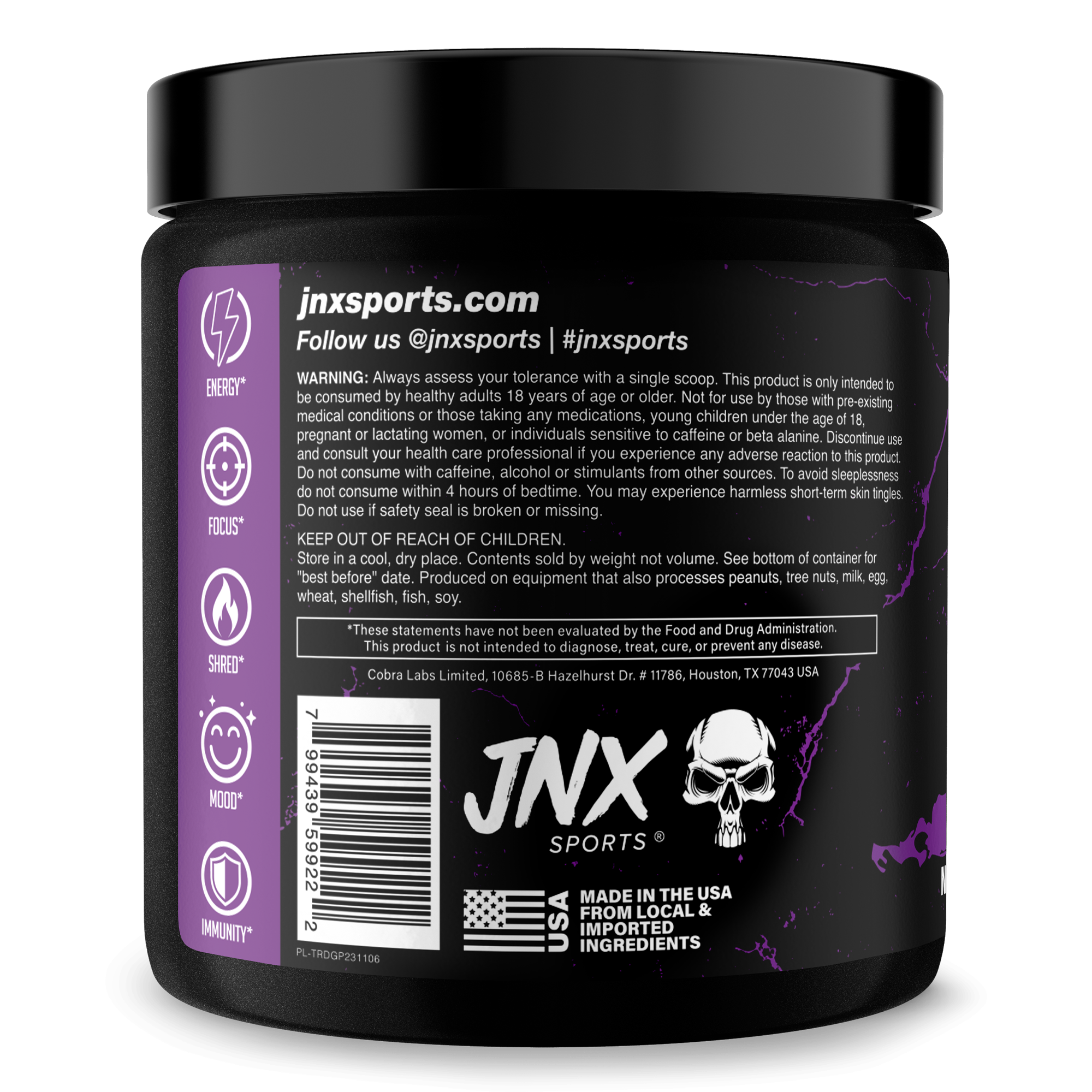 The Ripper! Fat Burner by JNX Sports