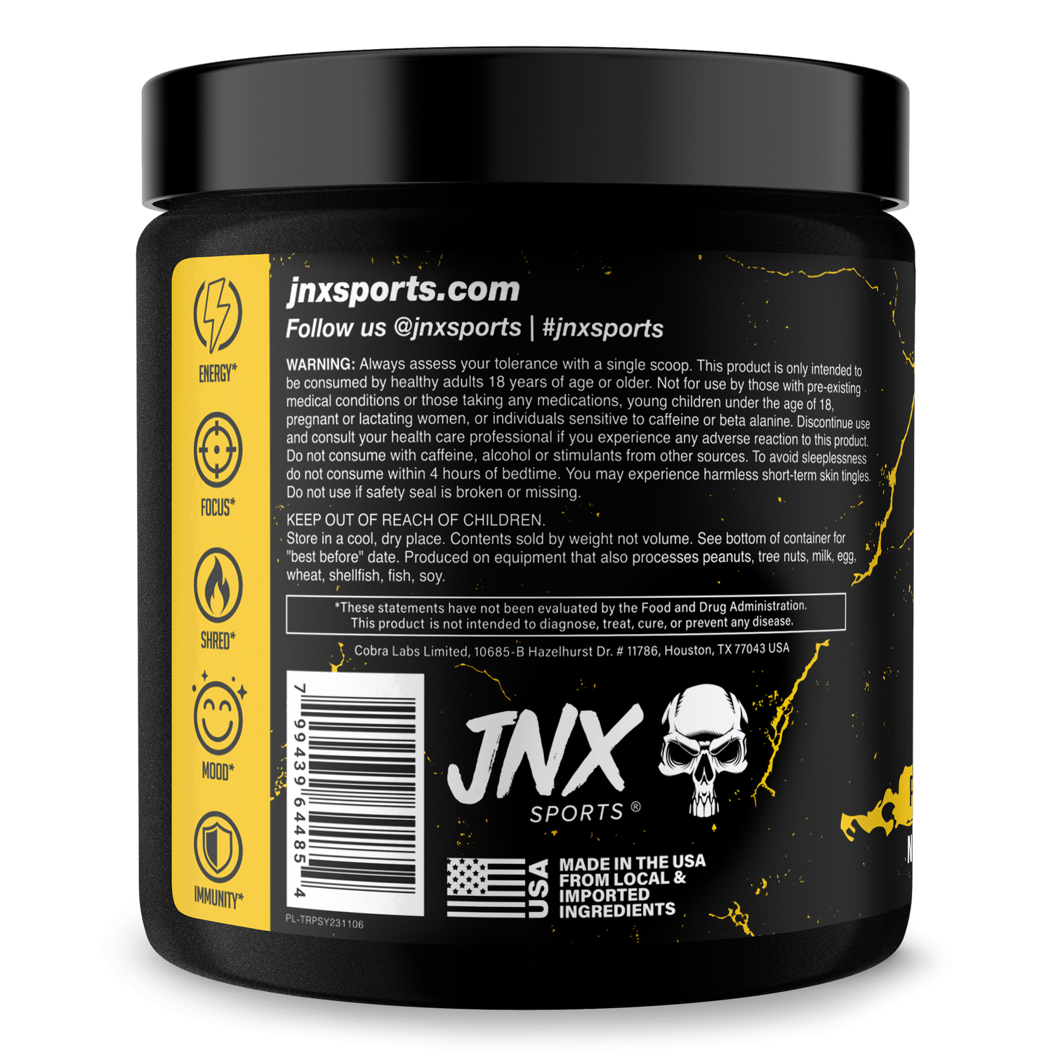 The Ripper! Fat Burner by JNX Sports