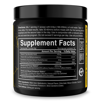 The Ripper! Fat Burner by JNX Sports