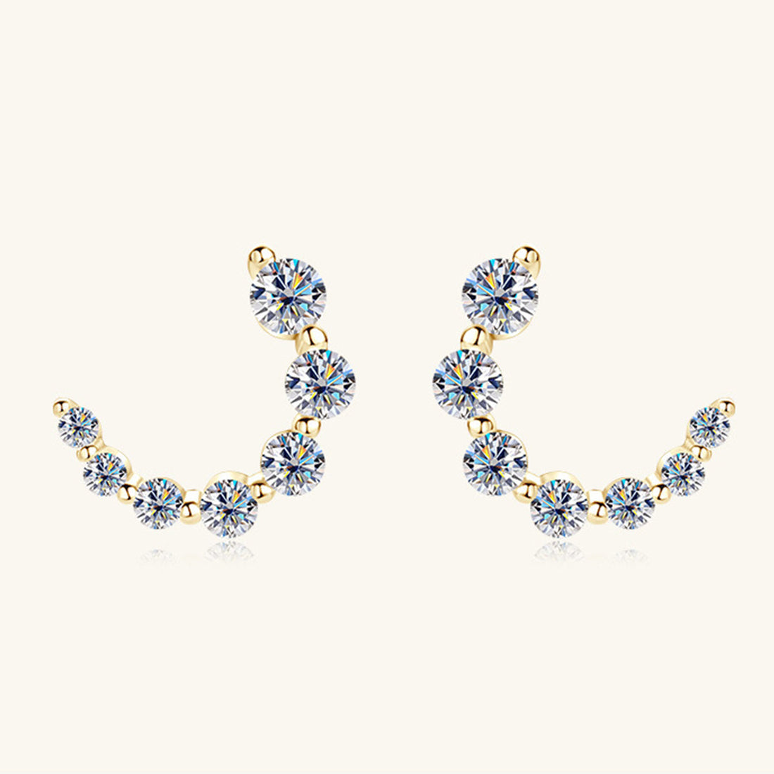 Pure Sterling Silver Inlaid Sparkala™ Stud Earrings by Sparkala