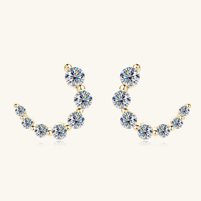 Pure Sterling Silver Inlaid Sparkala™ Stud Earrings by Sparkala