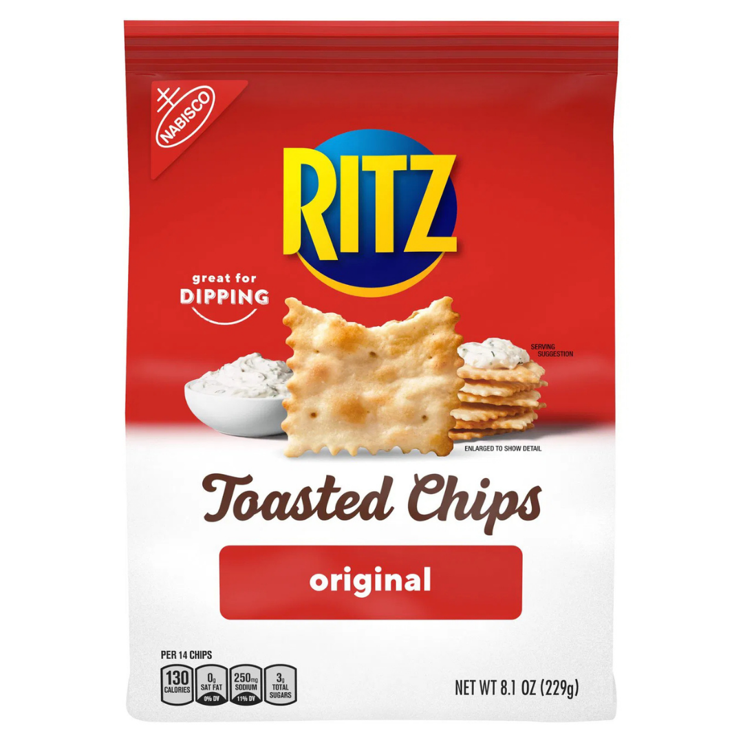 Ritz Toasted Chips Original Flavor (8.1oz) by Farmacias Savia