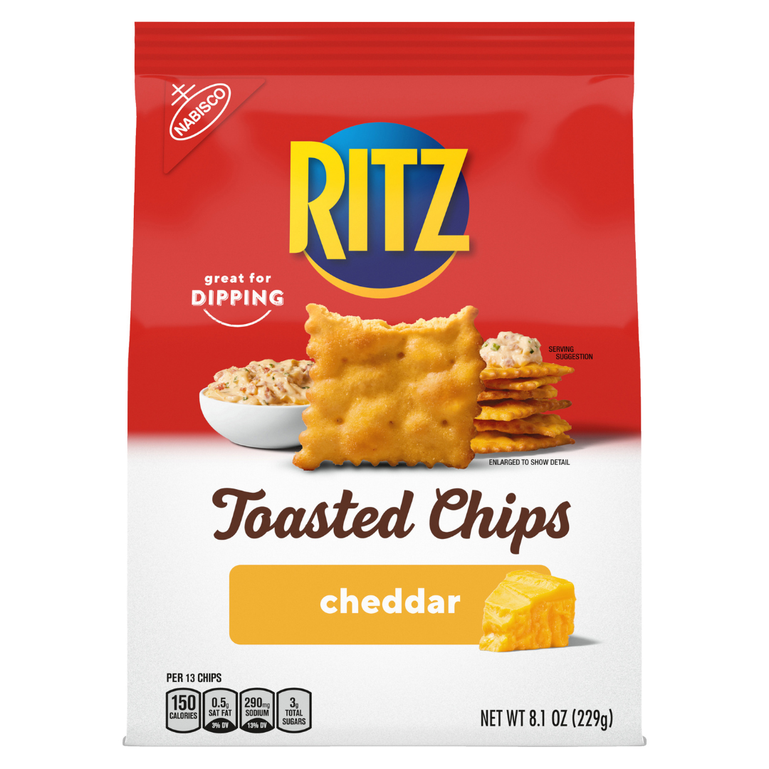 Ritz Toasted Chips Cheddar Flavor (8.1oz) by Farmacias Savia