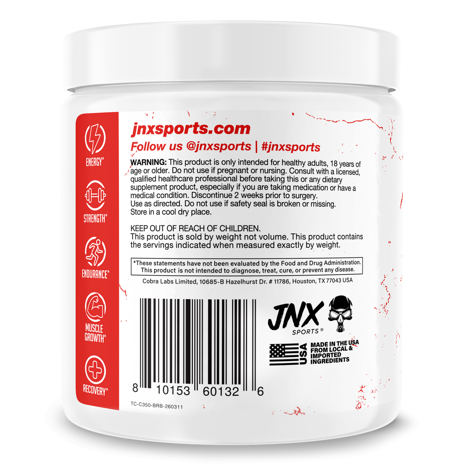 The Curse! Creatine Monohydrate by JNX Sports