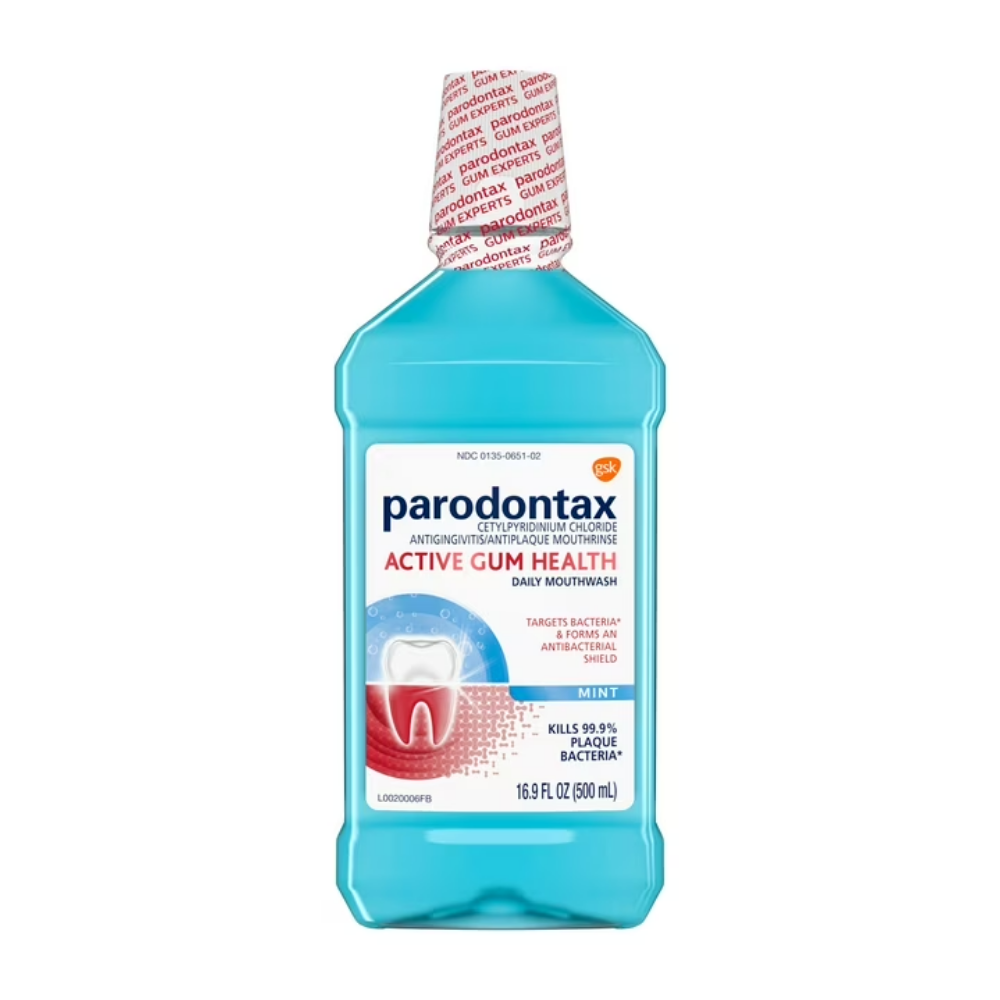 Parodontax Active Gum Health Mint Mouthwash (16.9 oz) by Farmacias Savia