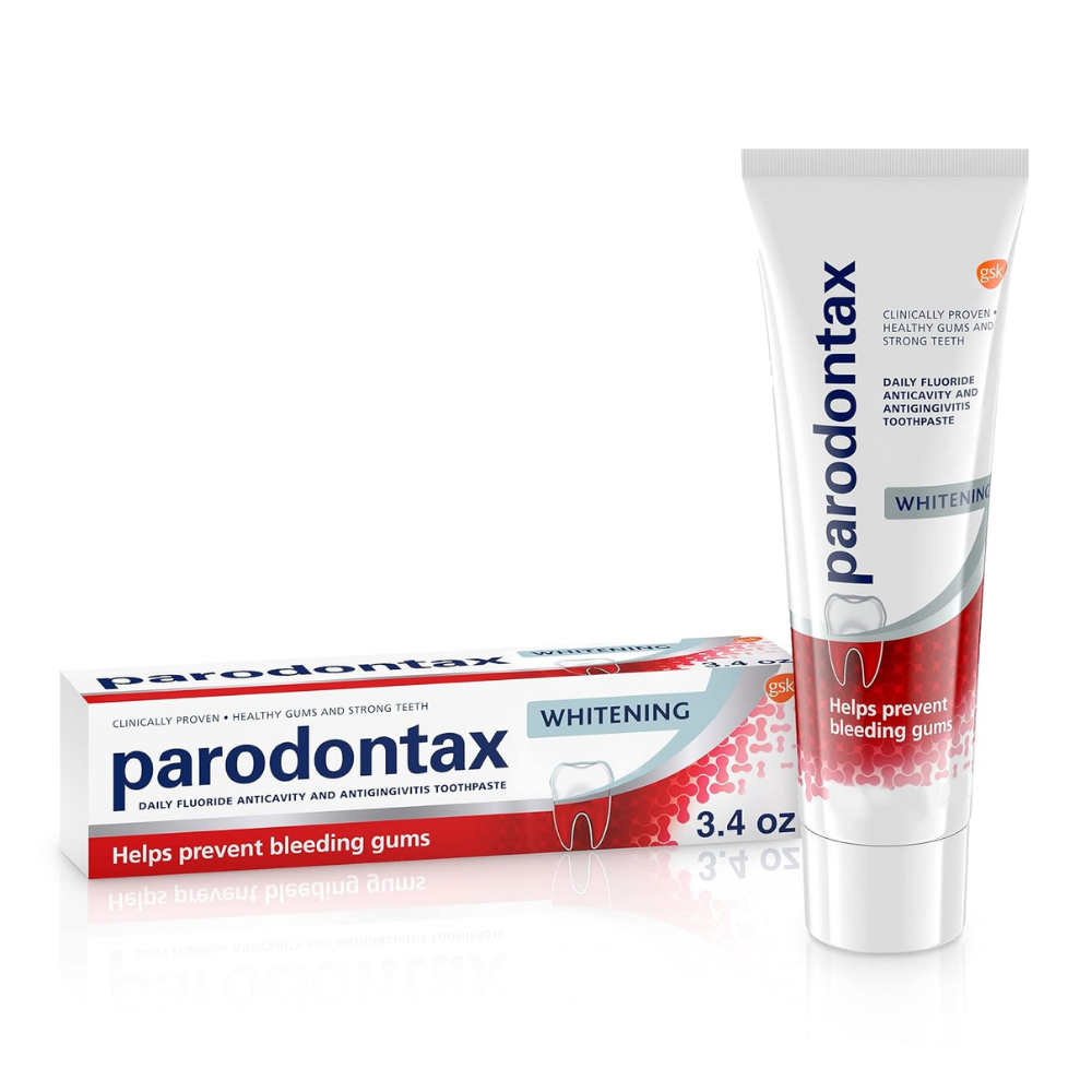 Parodontax Whitening for Bleeding Gums Toothpaste (3.4oz) by Farmacias Savia
