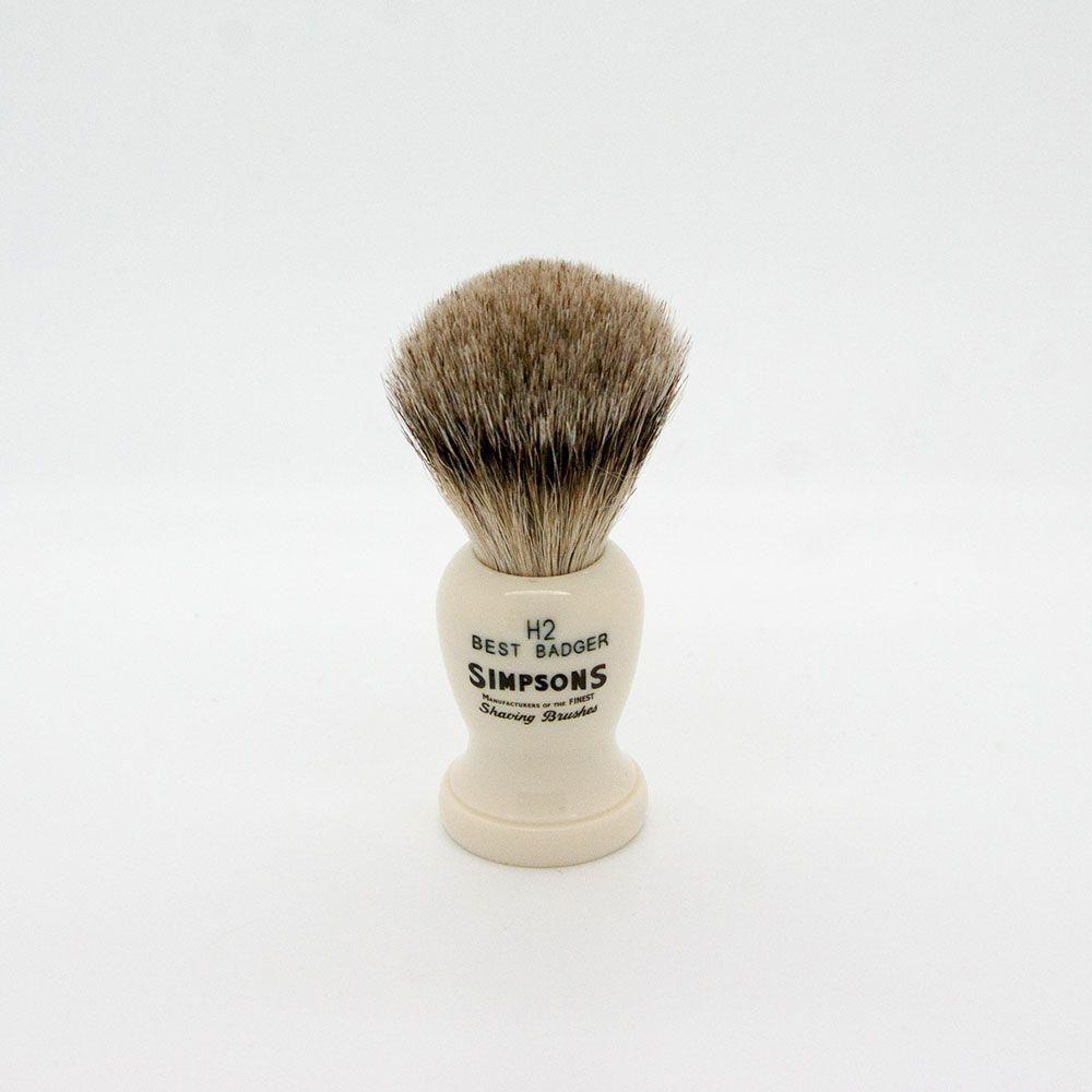 Simpsons Harvard H2 Best Badger Shaving Brush by Pasteur Pharmacy