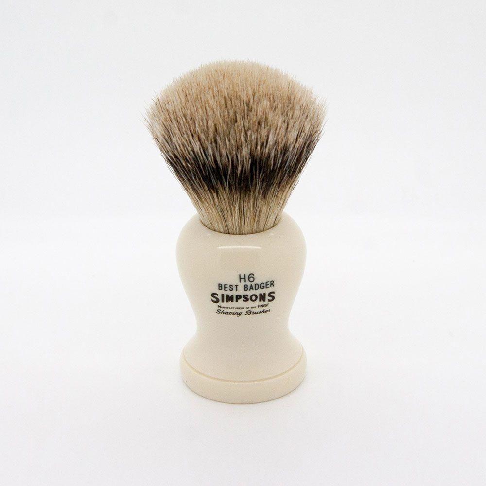 Simpsons Harvard H6 Best Badger Shaving Brush by Pasteur Pharmacy