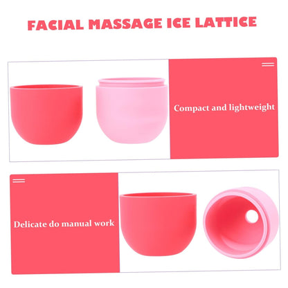 Silicone Ice Face Roller for Skincare Manual Massage Tool to Reduce Puffiness and Dark Circles Versatile Eye Roller for Men and Women for Sunburn Relief and Skin Care Routine by Korean Skin Care